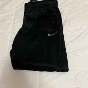 Black Nike sweat pants